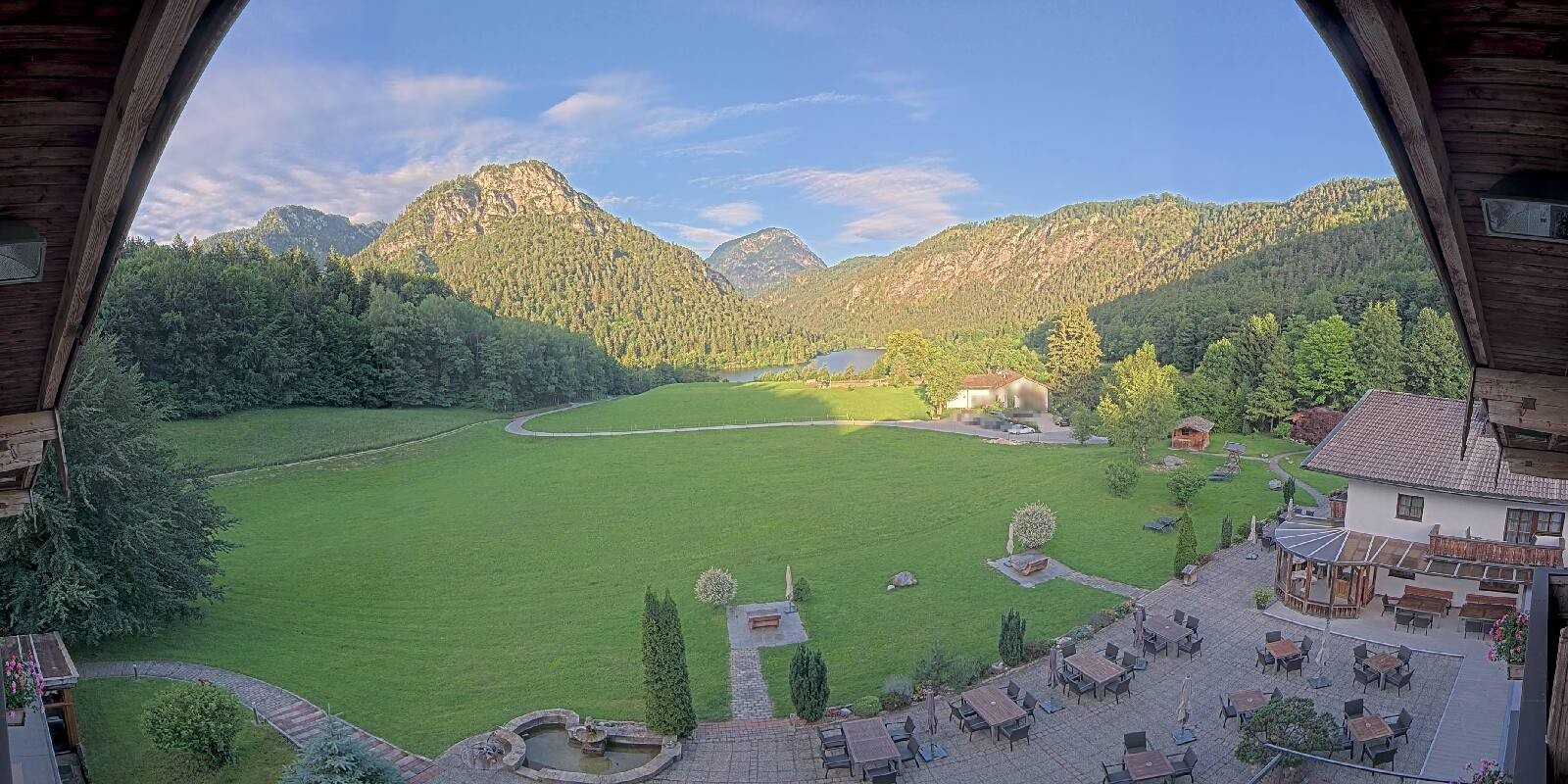 Archiv Foto Webcam Bad Reichenhall: Hotel Seeblick am Thumsee