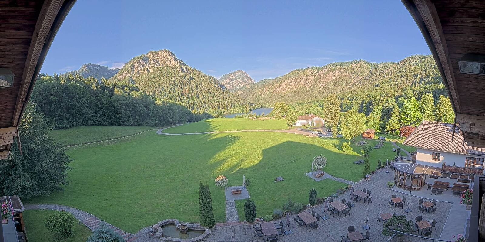 Archiv Foto Webcam Bad Reichenhall: Hotel Seeblick am Thumsee