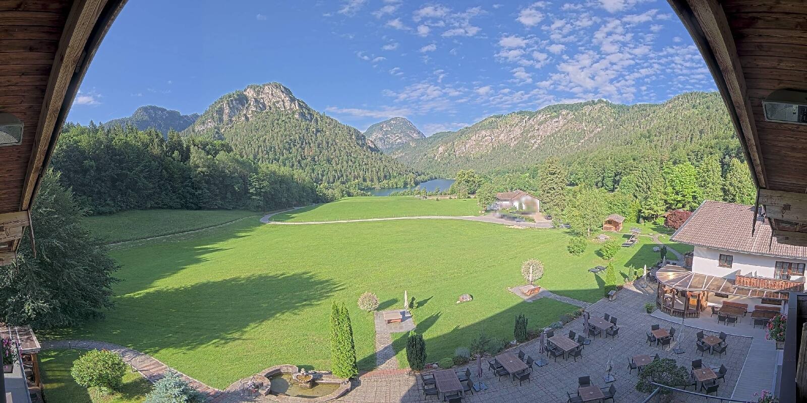 Archiv Foto Webcam Bad Reichenhall: Hotel Seeblick am Thumsee