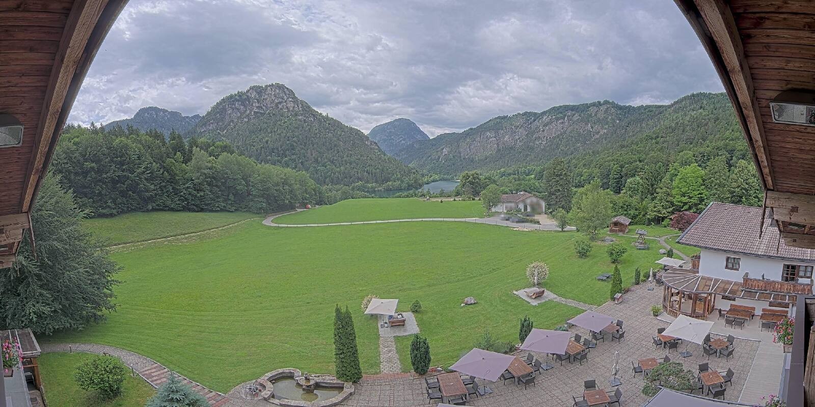 Archiv Foto Webcam Bad Reichenhall: Hotel Seeblick am Thumsee