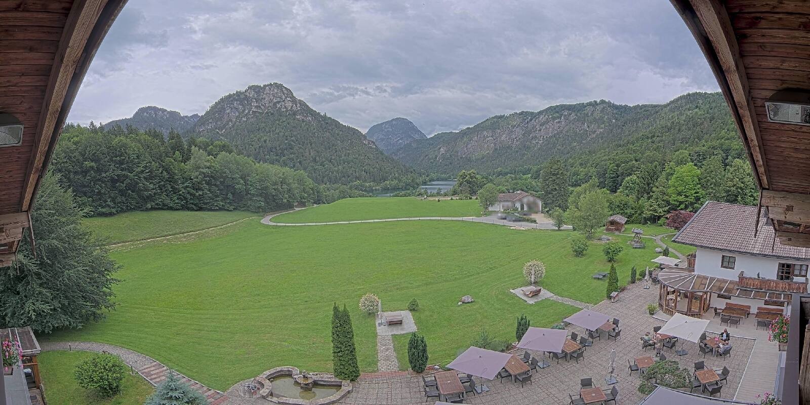 Archiv Foto Webcam Bad Reichenhall: Hotel Seeblick am Thumsee