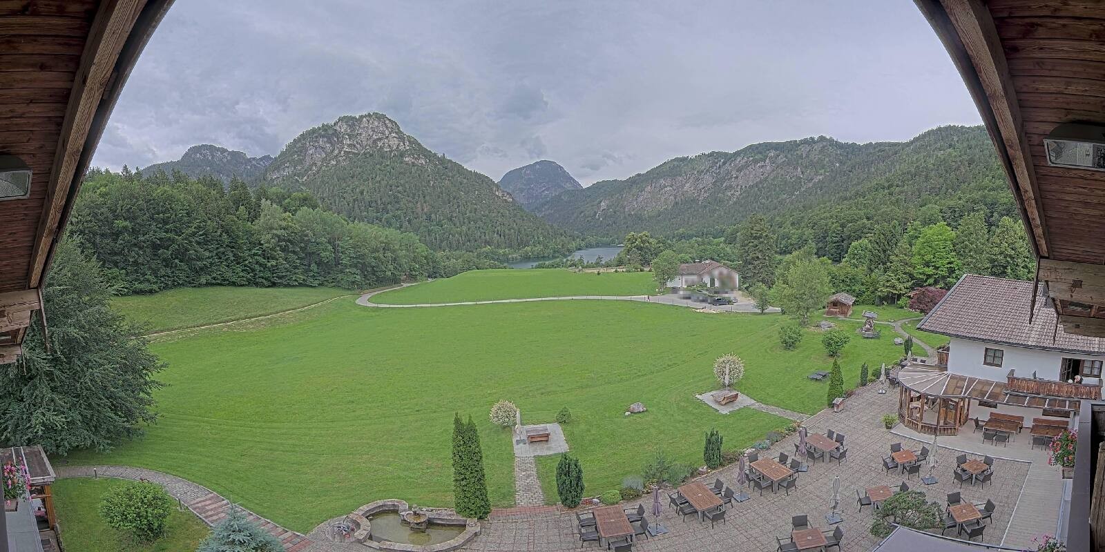 Archived image Webcam Bad Reichenhall - Hotel Seeblick at Lake Thumsee