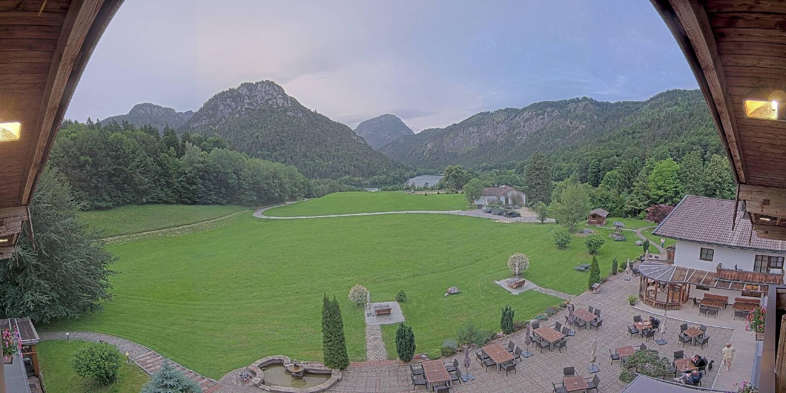 Archiv Foto Webcam Bad Reichenhall: Hotel Seeblick am Thumsee