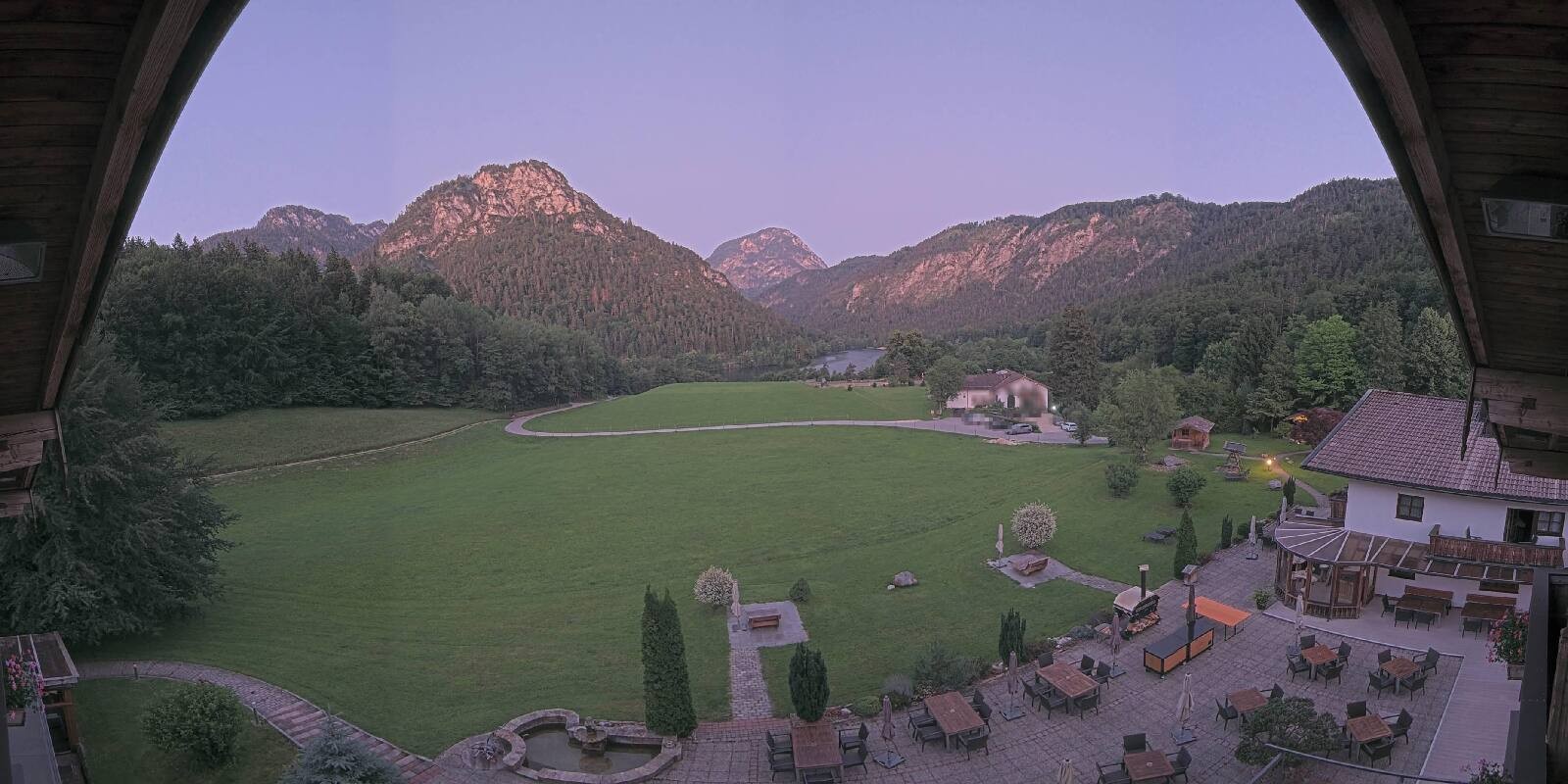 Archiv Foto Webcam Bad Reichenhall: Hotel Seeblick am Thumsee