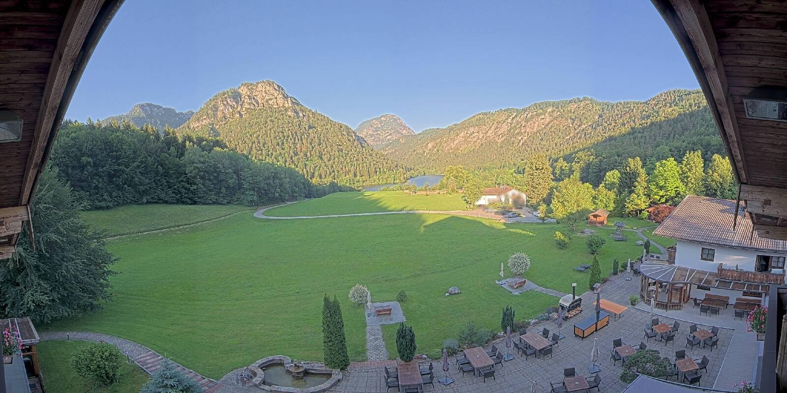 Archiv Foto Webcam Bad Reichenhall: Hotel Seeblick am Thumsee