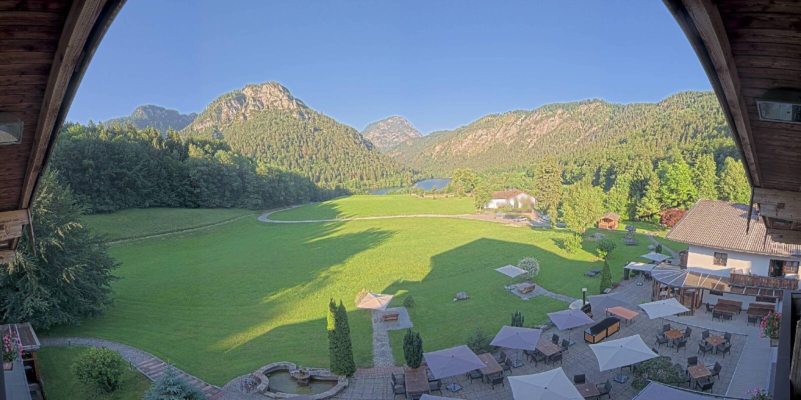 Archiv Foto Webcam Bad Reichenhall: Hotel Seeblick am Thumsee
