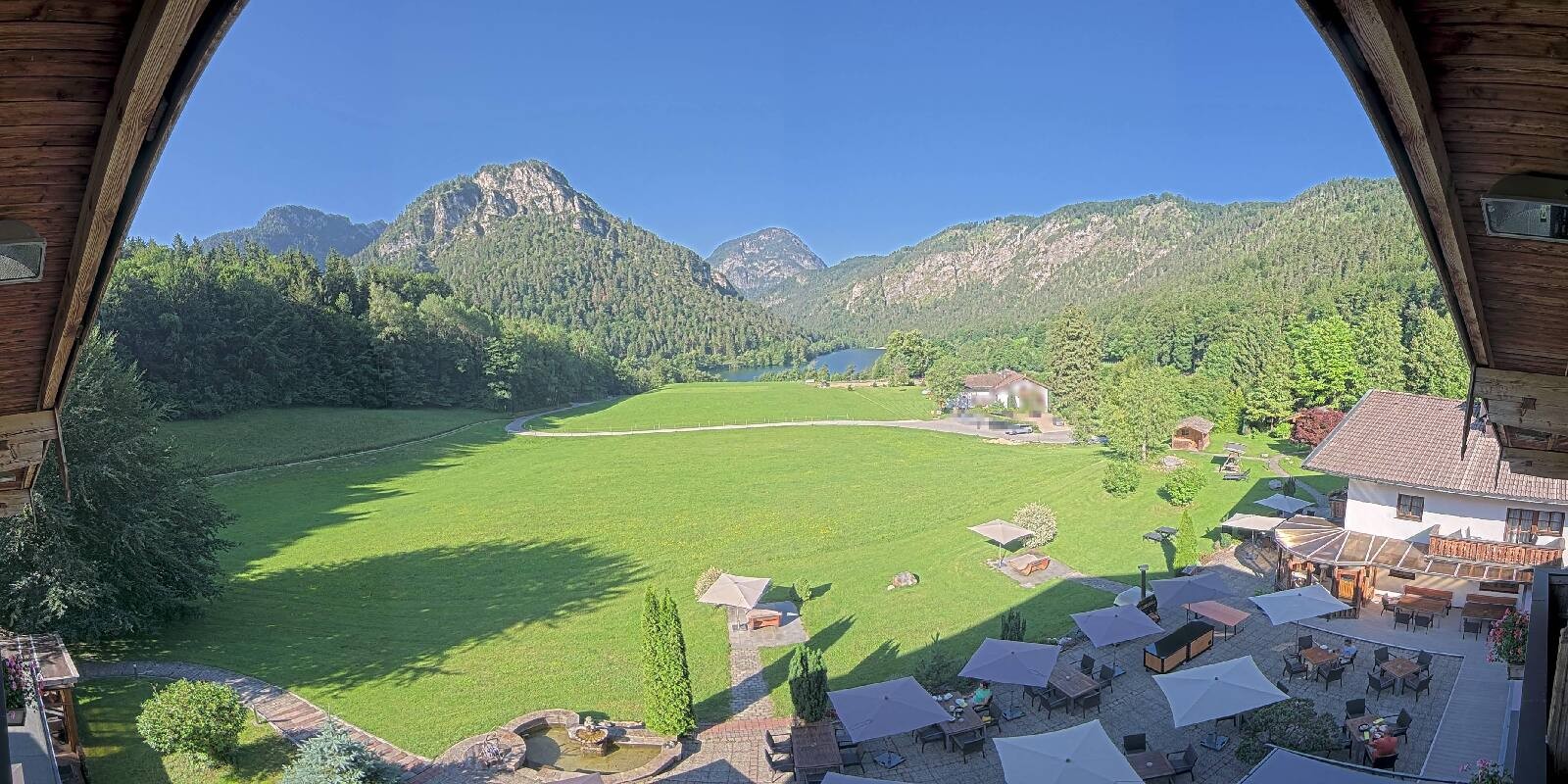 Archiv Foto Webcam Bad Reichenhall: Hotel Seeblick am Thumsee