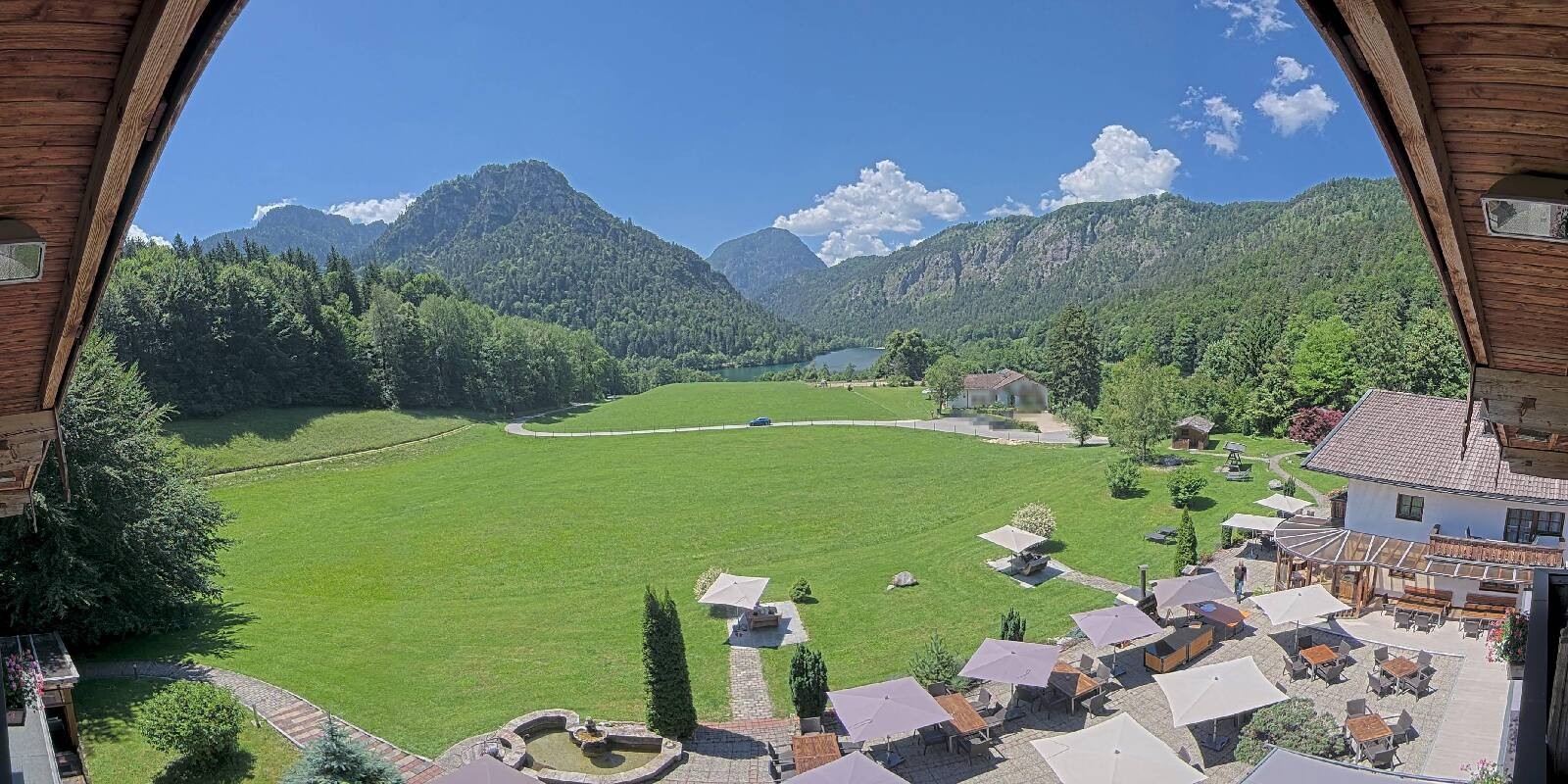 Archiv Foto Webcam Bad Reichenhall: Hotel Seeblick am Thumsee