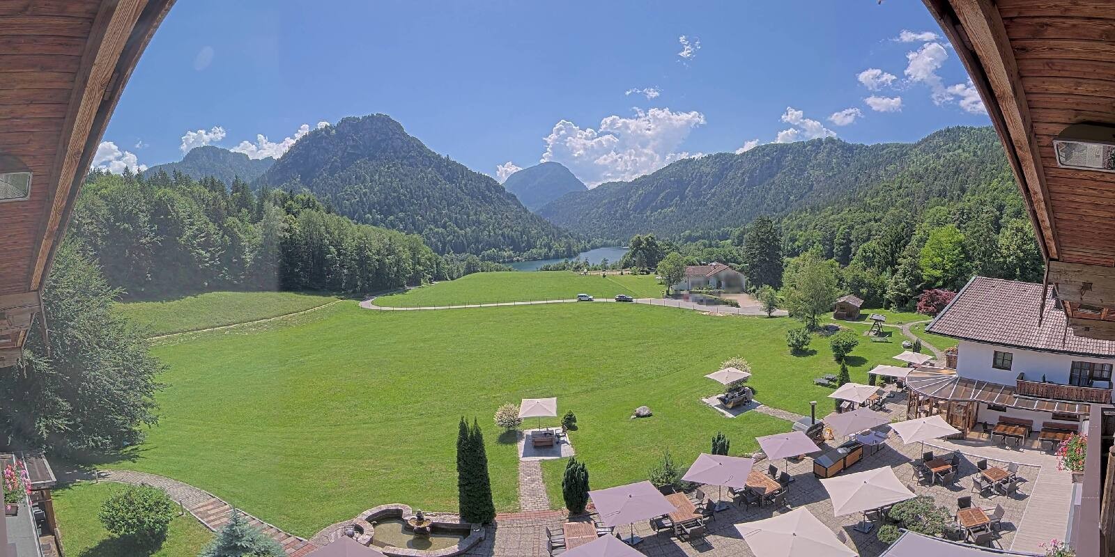 Archiv Foto Webcam Bad Reichenhall: Hotel Seeblick am Thumsee