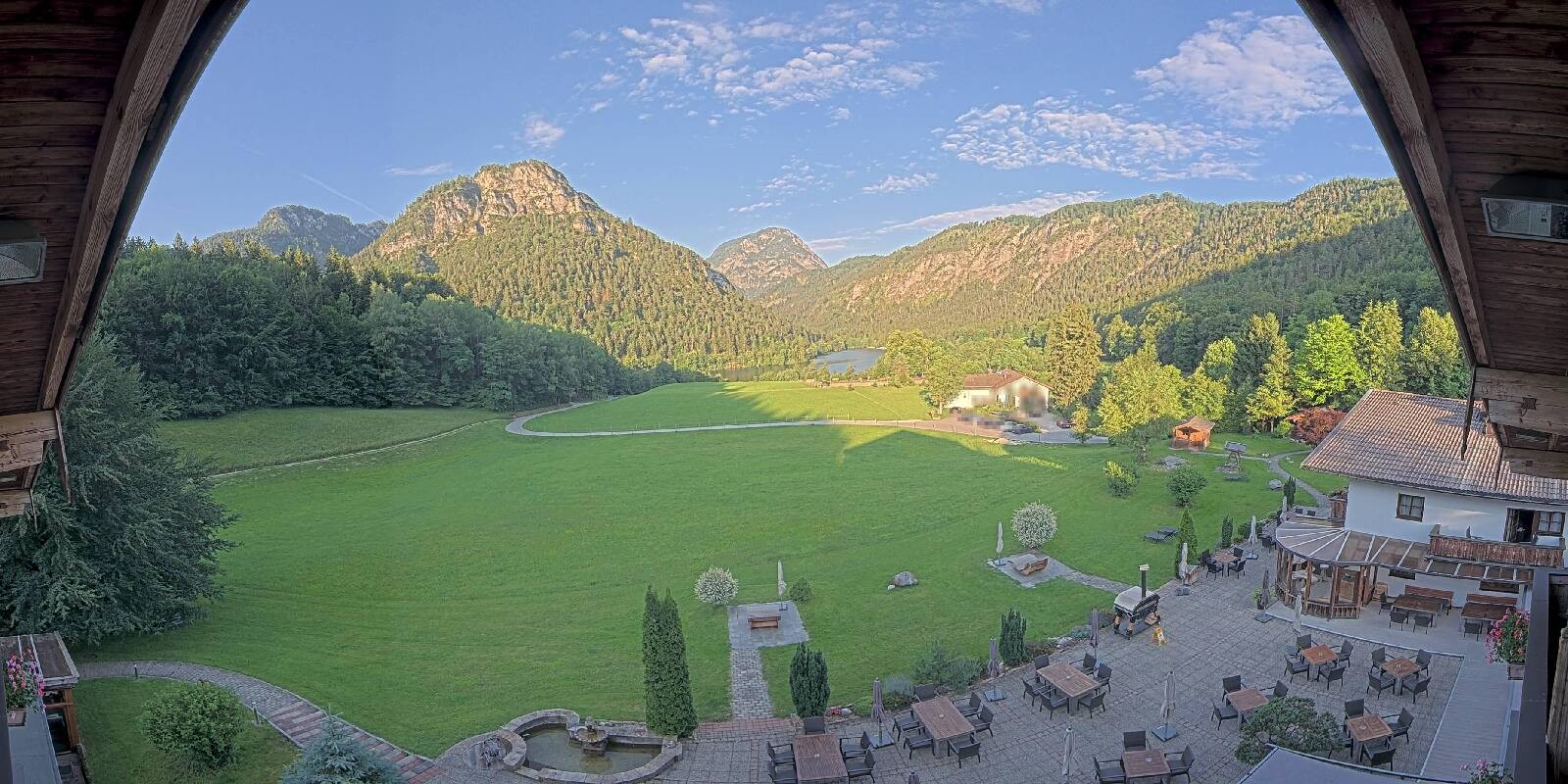 Archiv Foto Webcam Bad Reichenhall: Hotel Seeblick am Thumsee