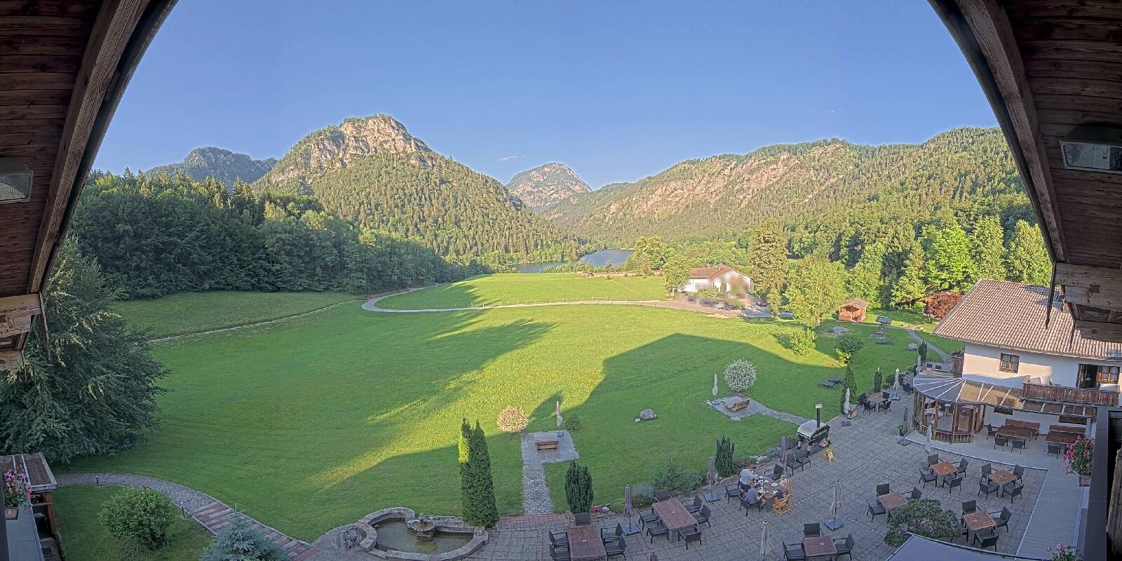 Archiv Foto Webcam Bad Reichenhall: Hotel Seeblick am Thumsee