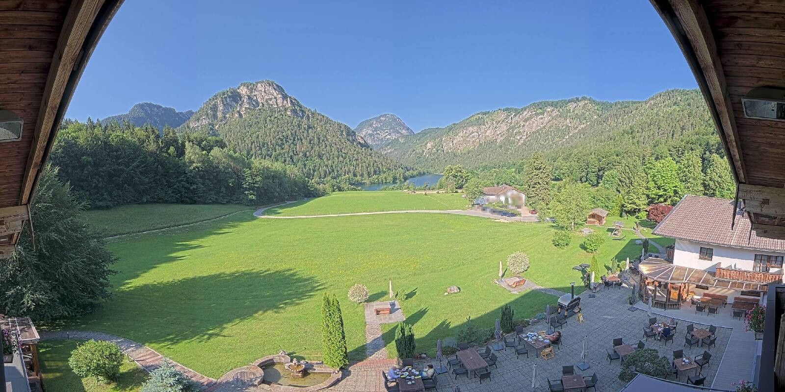 Archiv Foto Webcam Bad Reichenhall: Hotel Seeblick am Thumsee