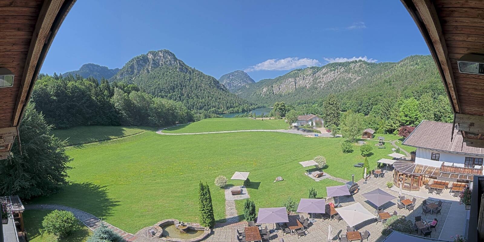 Archiv Foto Webcam Bad Reichenhall: Hotel Seeblick am Thumsee