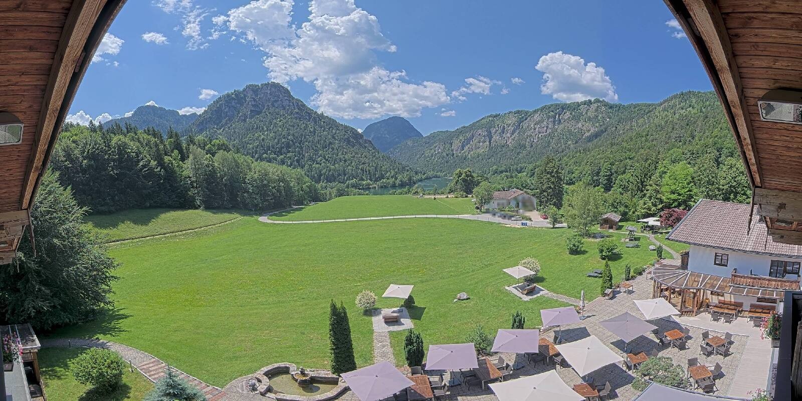 Archiv Foto Webcam Bad Reichenhall: Hotel Seeblick am Thumsee