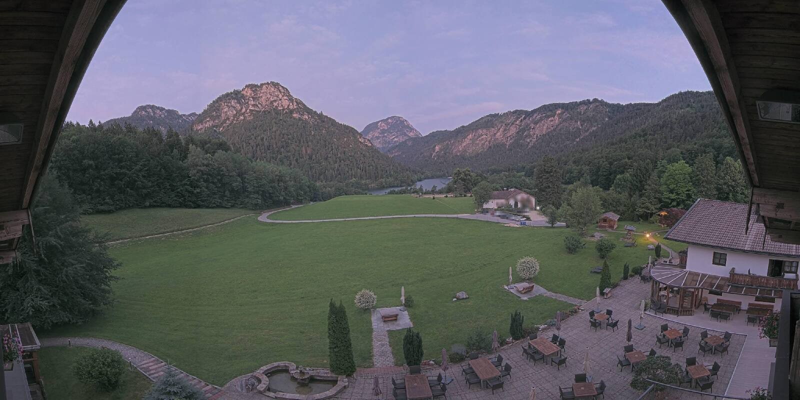 Archiv Foto Webcam Bad Reichenhall: Hotel Seeblick am Thumsee