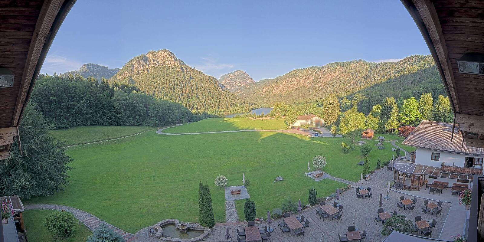 Archiv Foto Webcam Bad Reichenhall: Hotel Seeblick am Thumsee