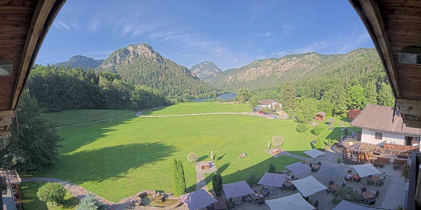 Archiv Foto Webcam Bad Reichenhall: Hotel Seeblick am Thumsee
