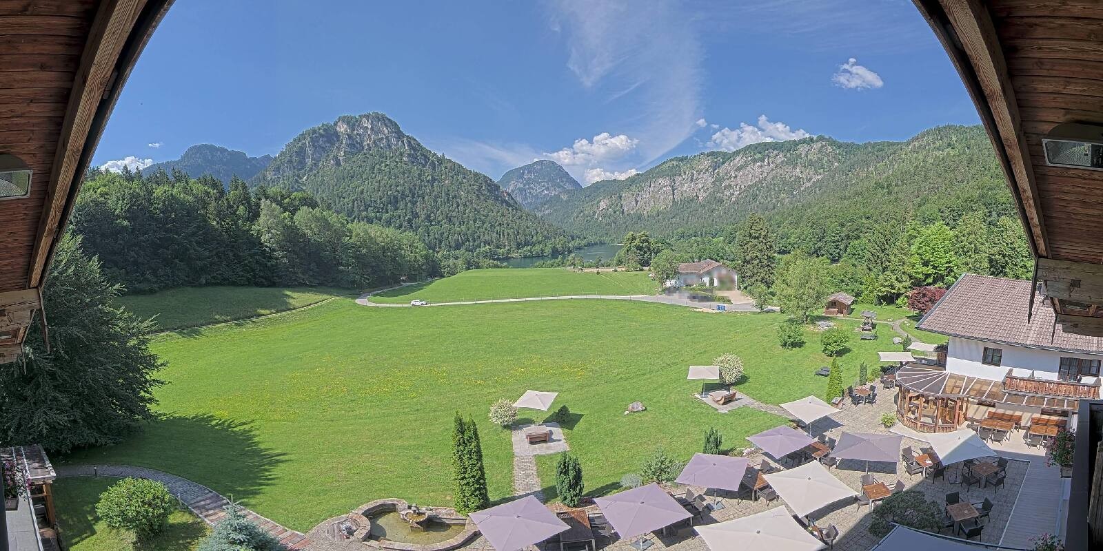 Archiv Foto Webcam Bad Reichenhall: Hotel Seeblick am Thumsee