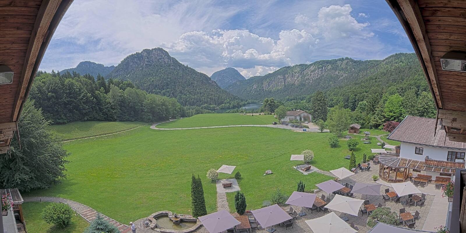 Archiv Foto Webcam Bad Reichenhall: Hotel Seeblick am Thumsee