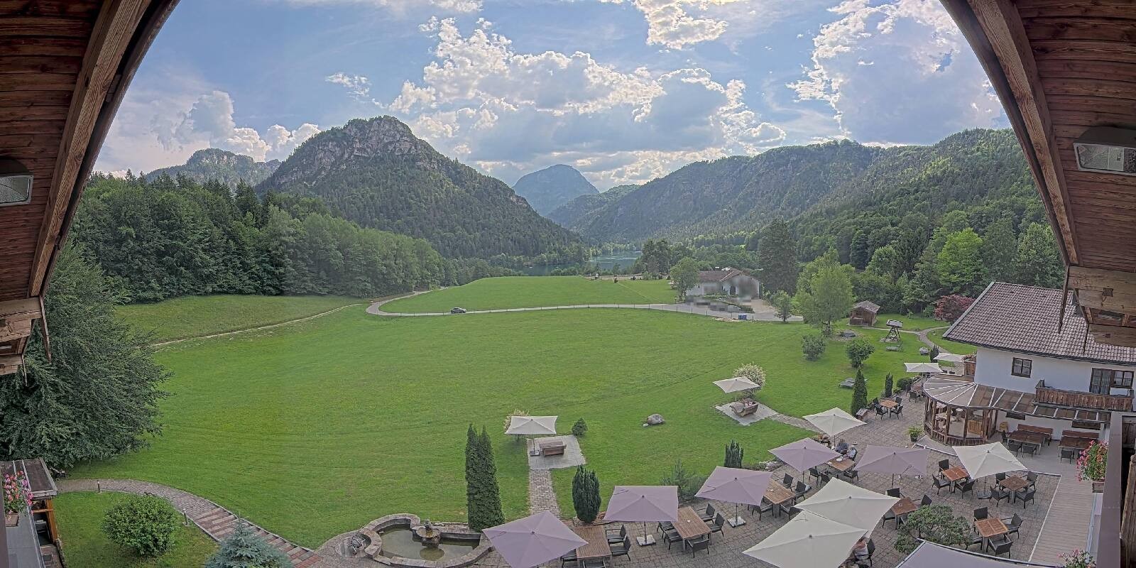 Archiv Foto Webcam Bad Reichenhall: Hotel Seeblick am Thumsee