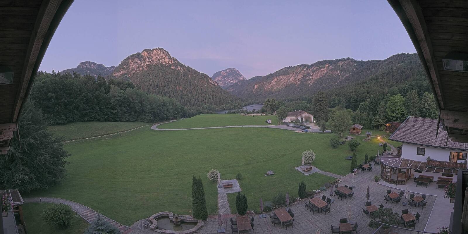 Archiv Foto Webcam Bad Reichenhall: Hotel Seeblick am Thumsee