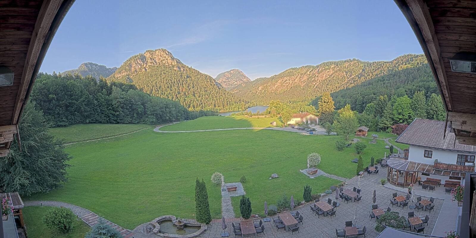 Archiv Foto Webcam Bad Reichenhall: Hotel Seeblick am Thumsee