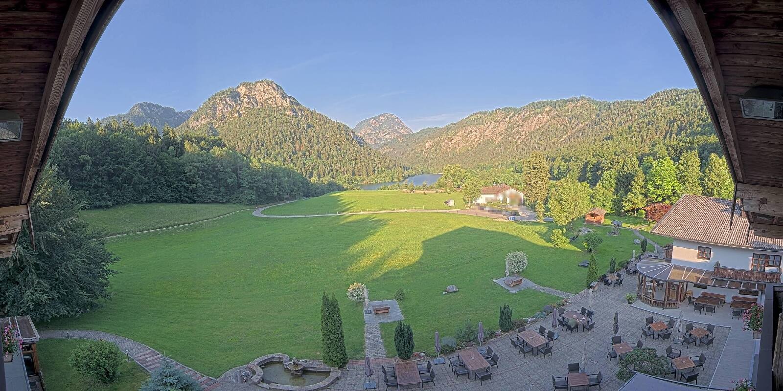 Archiv Foto Webcam Bad Reichenhall: Hotel Seeblick am Thumsee