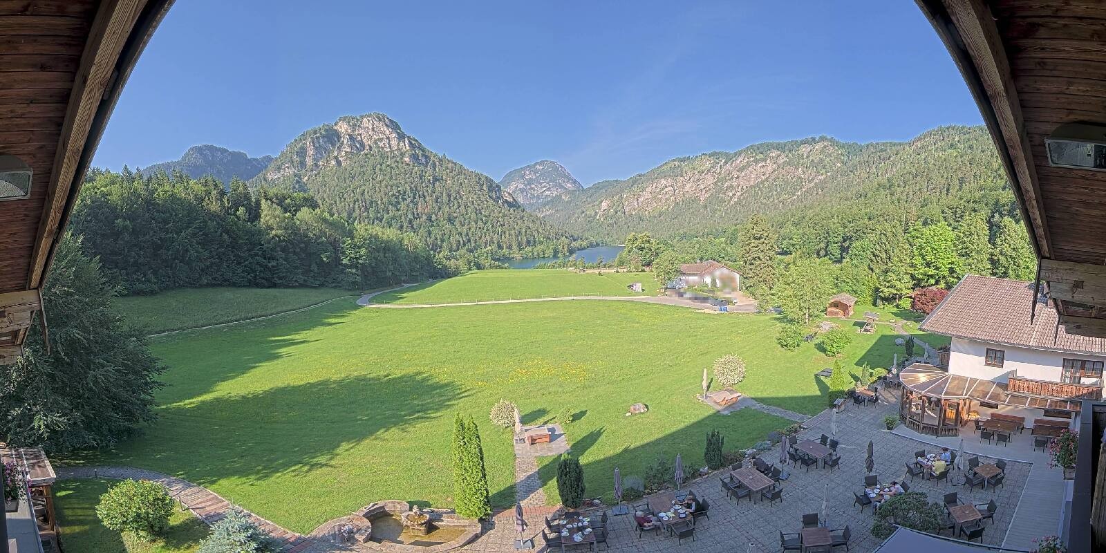 Archiv Foto Webcam Bad Reichenhall: Hotel Seeblick am Thumsee