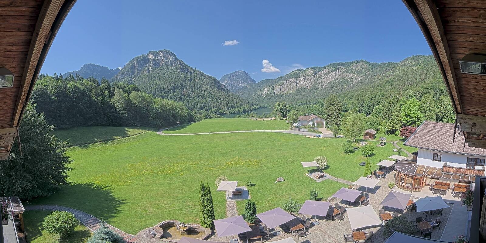 Archiv Foto Webcam Bad Reichenhall: Hotel Seeblick am Thumsee