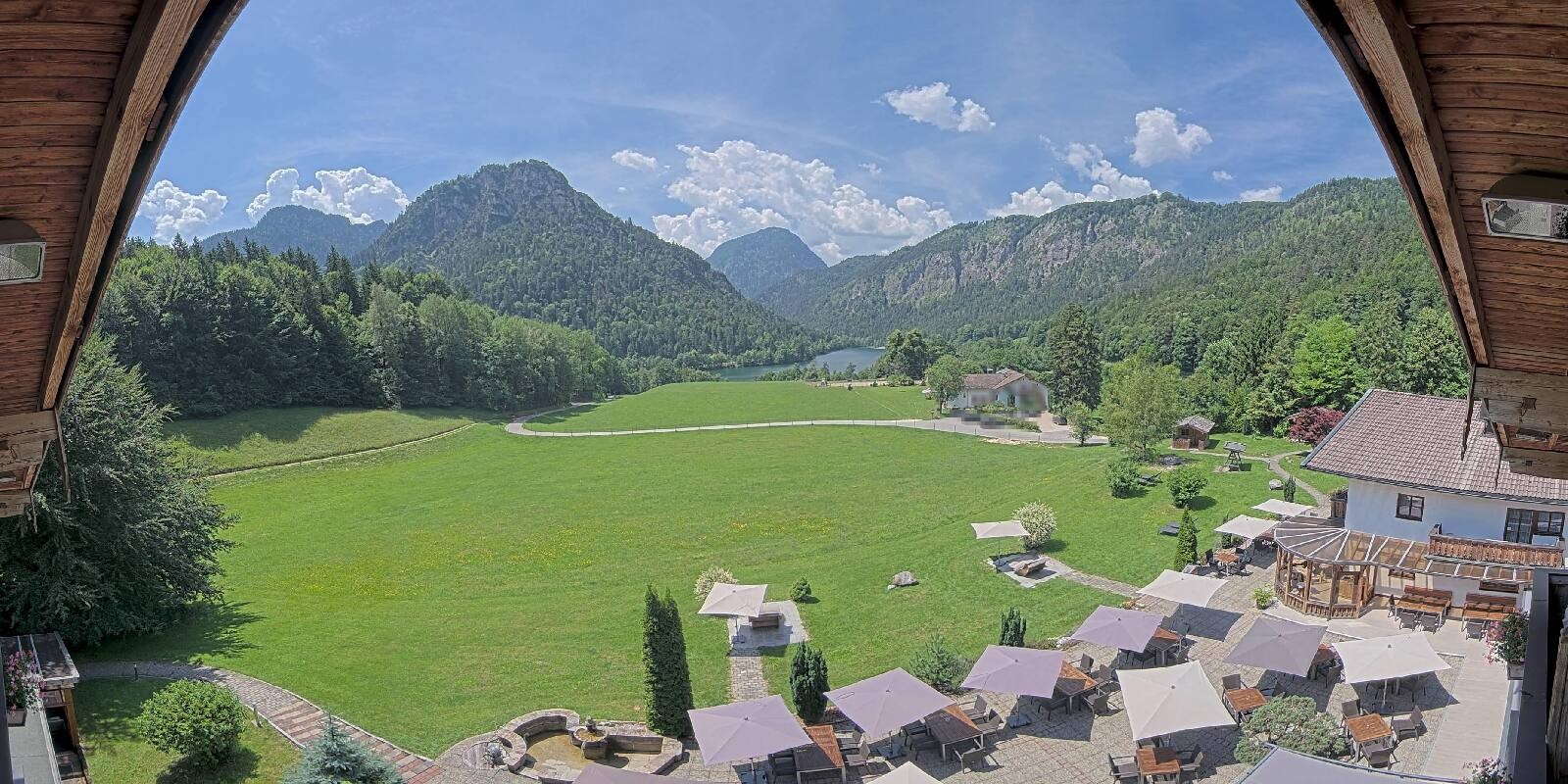 Archiv Foto Webcam Bad Reichenhall: Hotel Seeblick am Thumsee