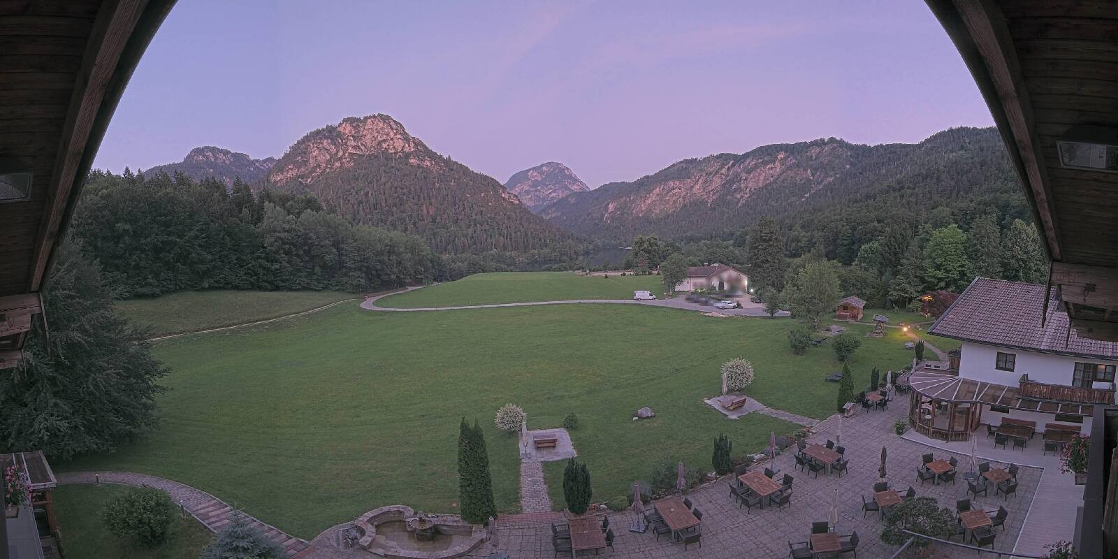 Archived image Webcam Bad Reichenhall - Hotel Seeblick at Lake Thumsee