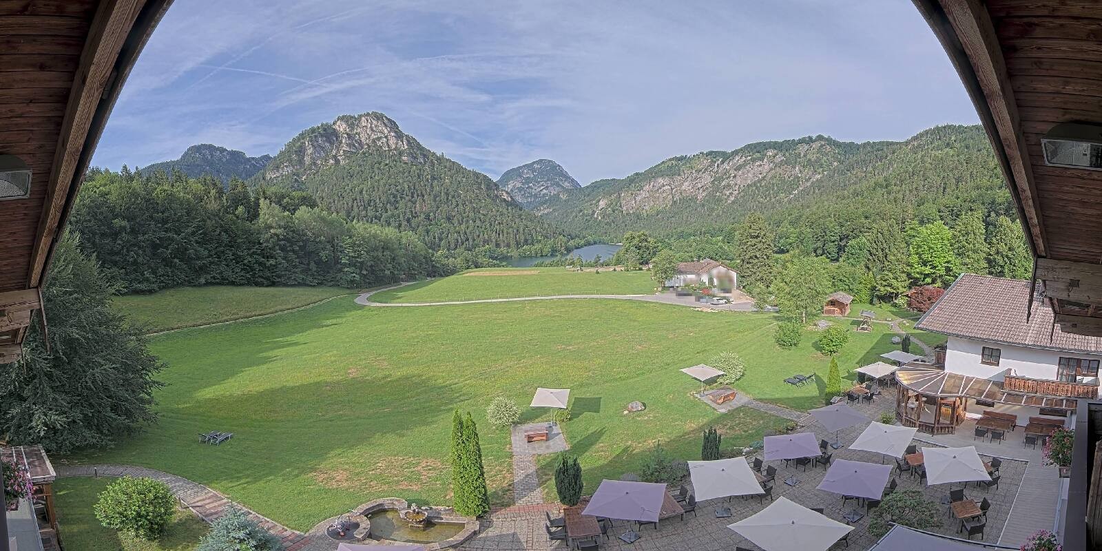 Archived image Webcam Bad Reichenhall - Hotel Seeblick at Lake Thumsee
