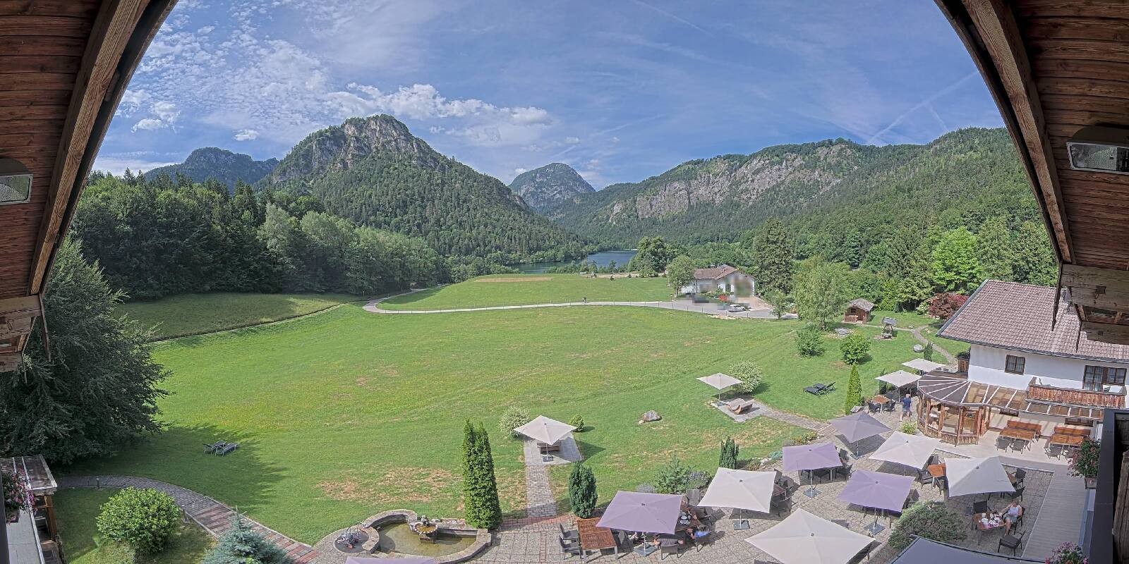 Archived image Webcam Bad Reichenhall - Hotel Seeblick at Lake Thumsee