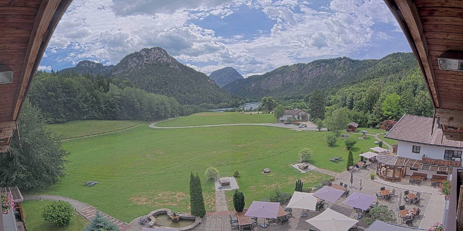 Archiv Foto Webcam Bad Reichenhall: Hotel Seeblick am Thumsee