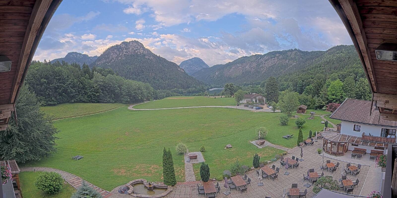 Archiv Foto Webcam Bad Reichenhall: Hotel Seeblick am Thumsee
