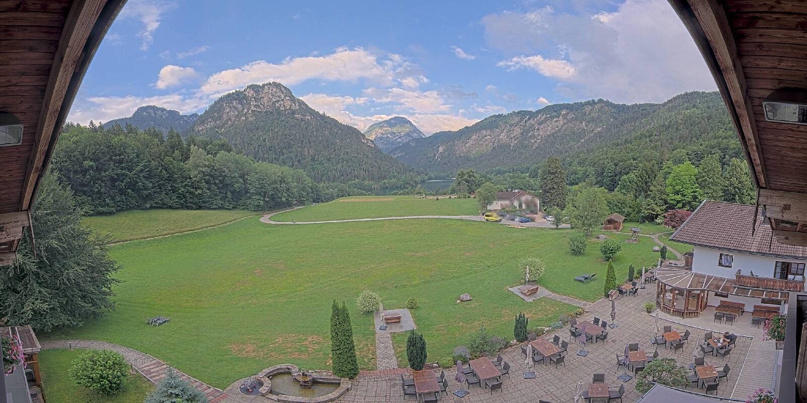 Archiv Foto Webcam Bad Reichenhall: Hotel Seeblick am Thumsee