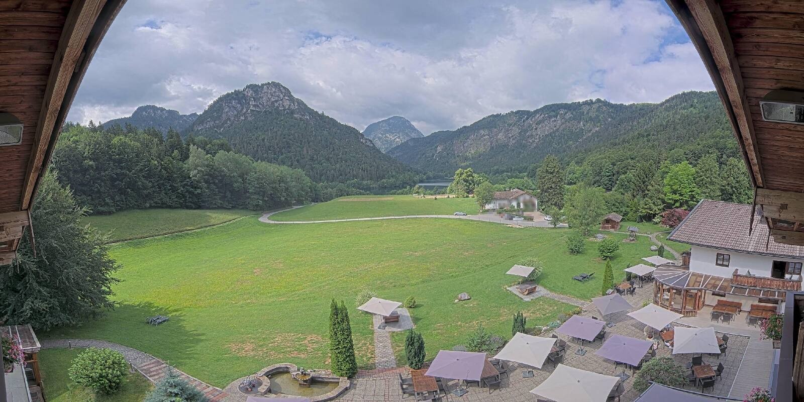 Archiv Foto Webcam Bad Reichenhall: Hotel Seeblick am Thumsee
