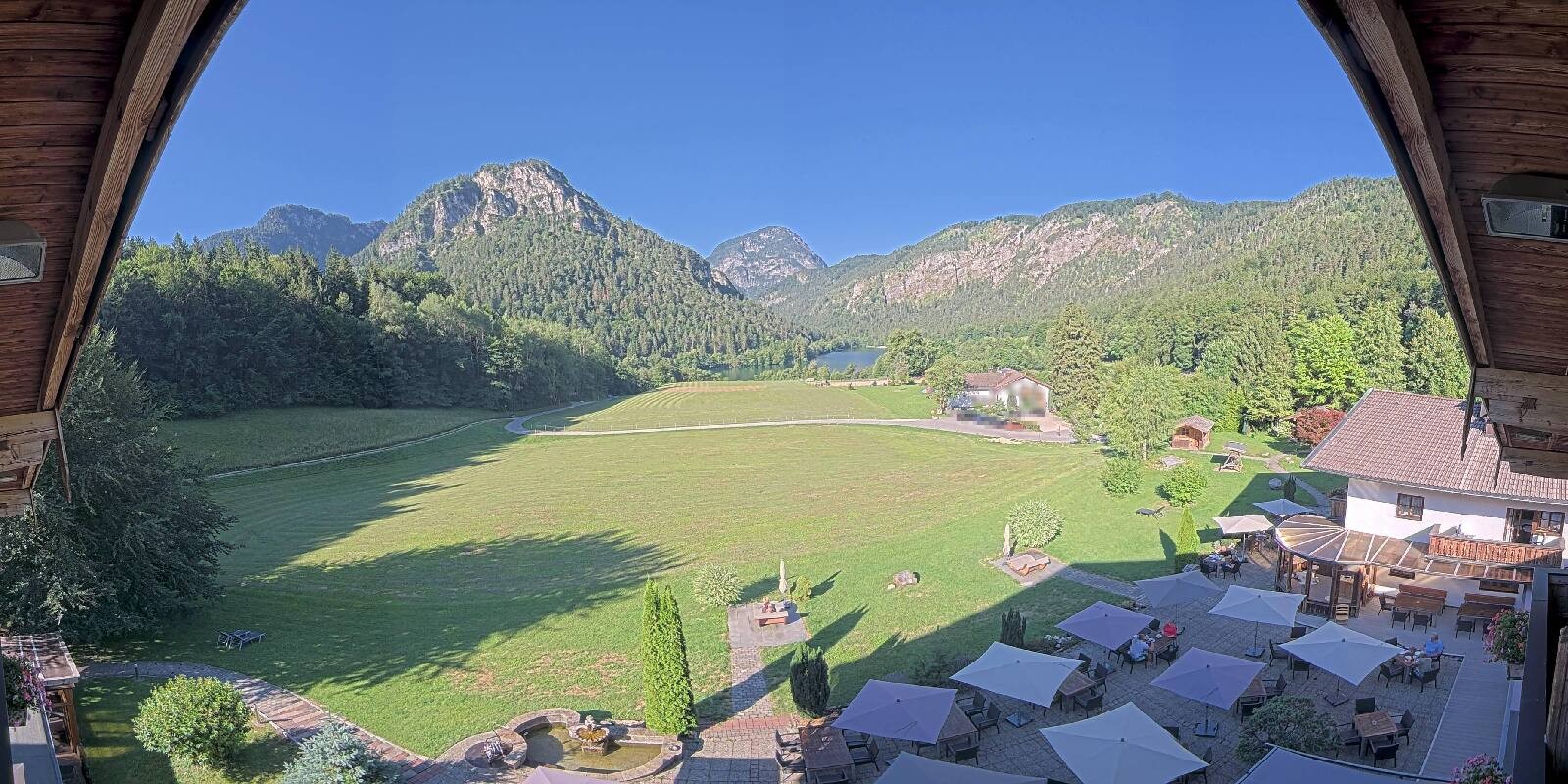 Archiv Foto Webcam Bad Reichenhall: Hotel Seeblick am Thumsee