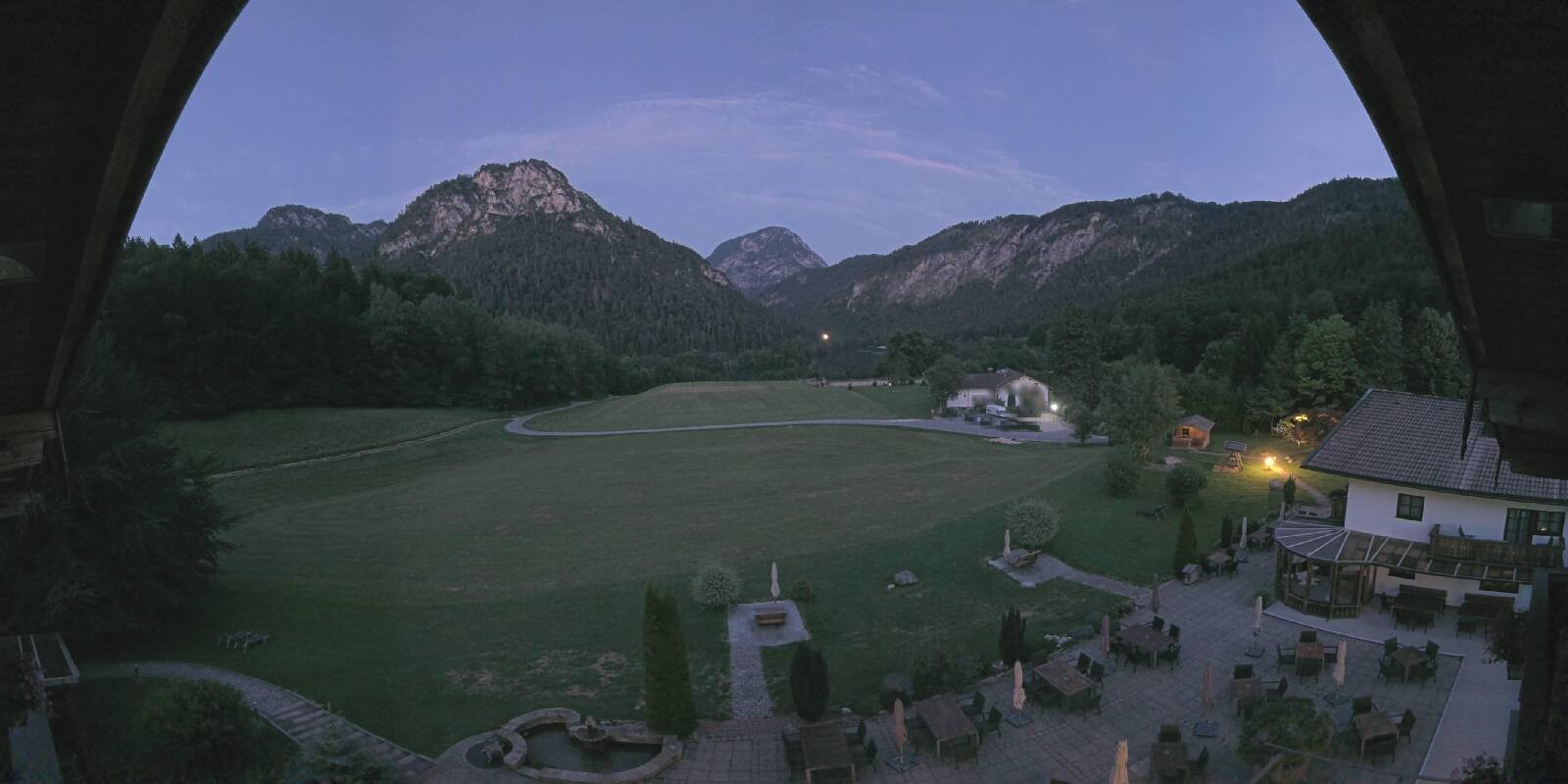 Archiv Foto Webcam Bad Reichenhall: Hotel Seeblick am Thumsee