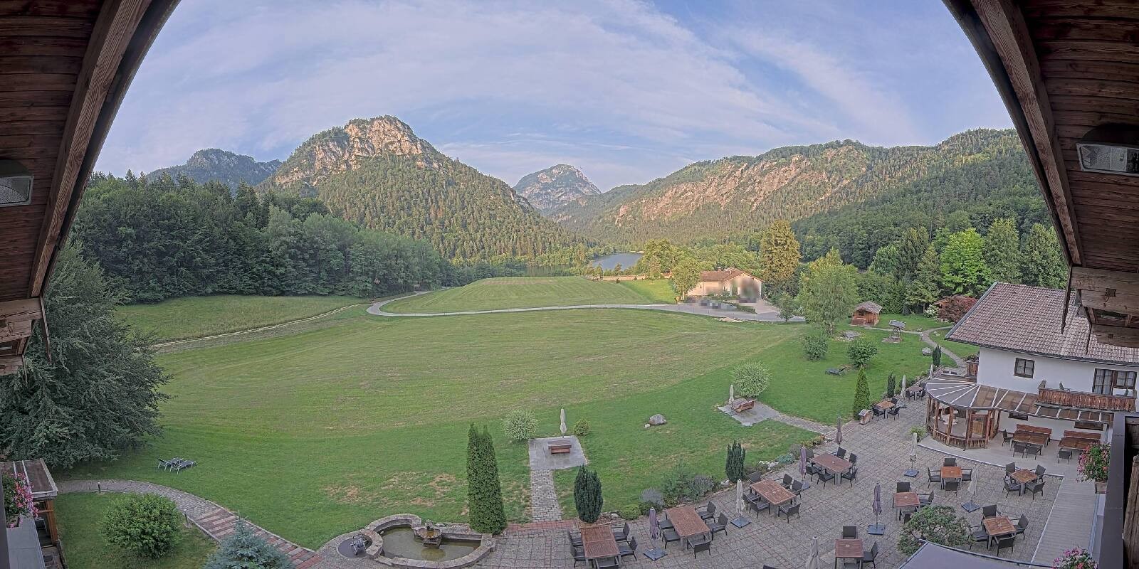 Archiv Foto Webcam Bad Reichenhall: Hotel Seeblick am Thumsee