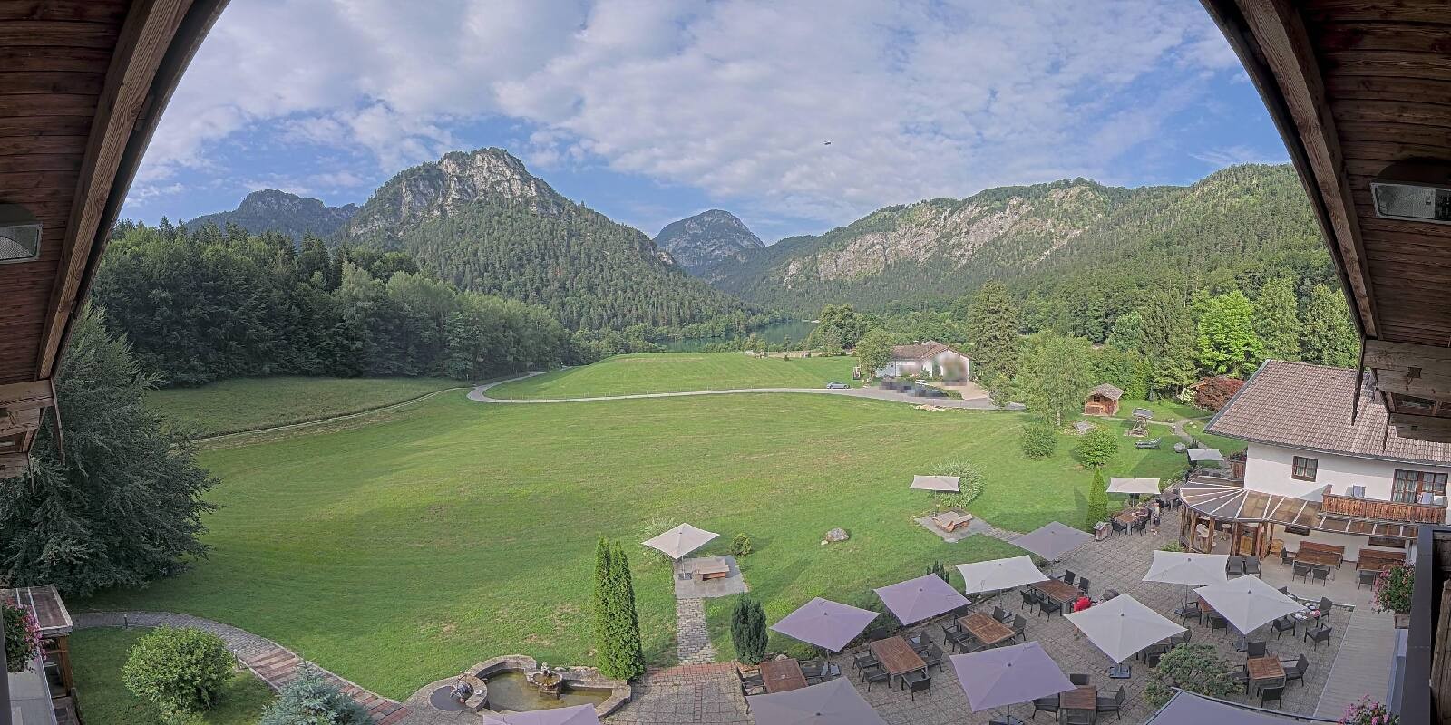 Archiv Foto Webcam Bad Reichenhall: Hotel Seeblick am Thumsee