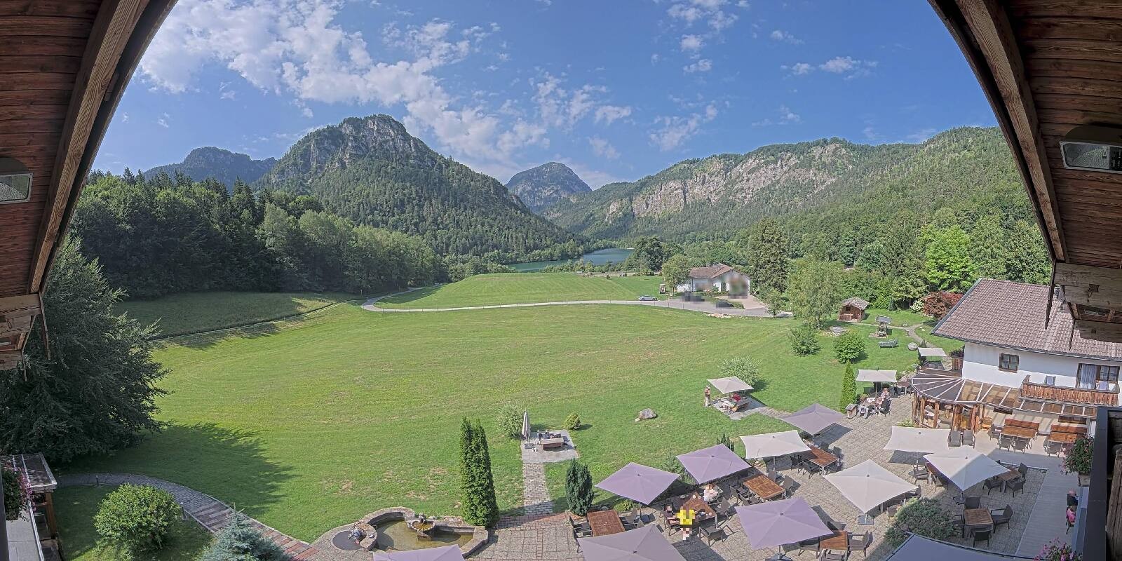 Archiv Foto Webcam Bad Reichenhall: Hotel Seeblick am Thumsee