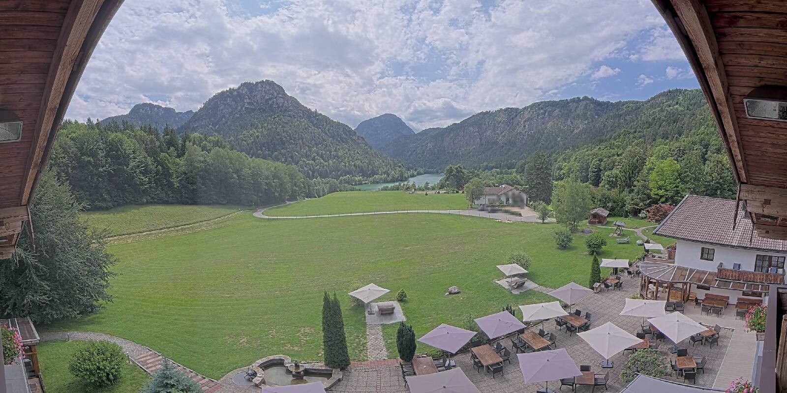 Archiv Foto Webcam Bad Reichenhall: Hotel Seeblick am Thumsee