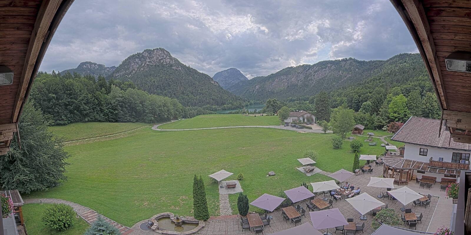 Archiv Foto Webcam Bad Reichenhall: Hotel Seeblick am Thumsee