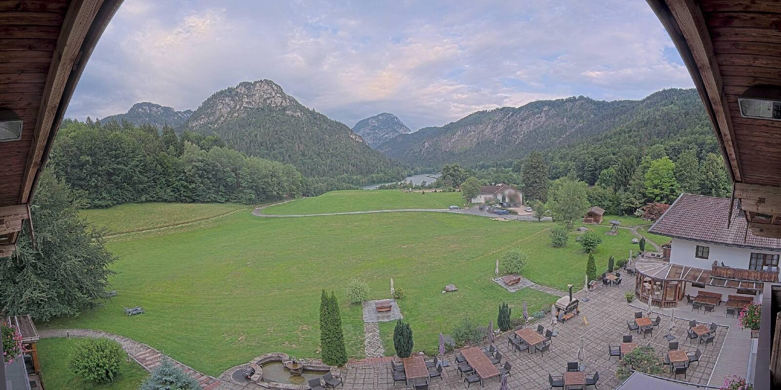 Archiv Foto Webcam Bad Reichenhall: Hotel Seeblick am Thumsee