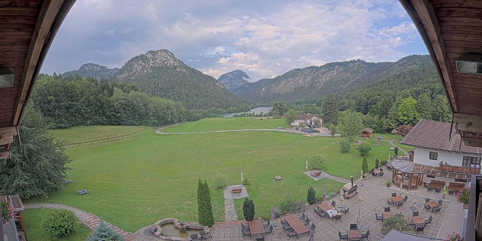 Archiv Foto Webcam Bad Reichenhall: Hotel Seeblick am Thumsee