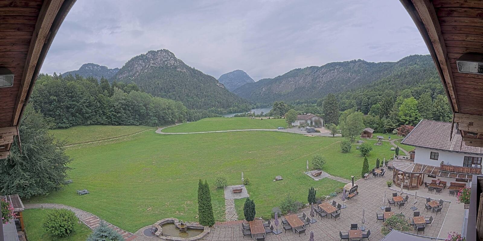 Archiv Foto Webcam Bad Reichenhall: Hotel Seeblick am Thumsee
