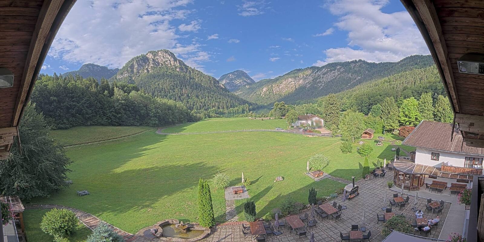 Archiv Foto Webcam Bad Reichenhall: Hotel Seeblick am Thumsee