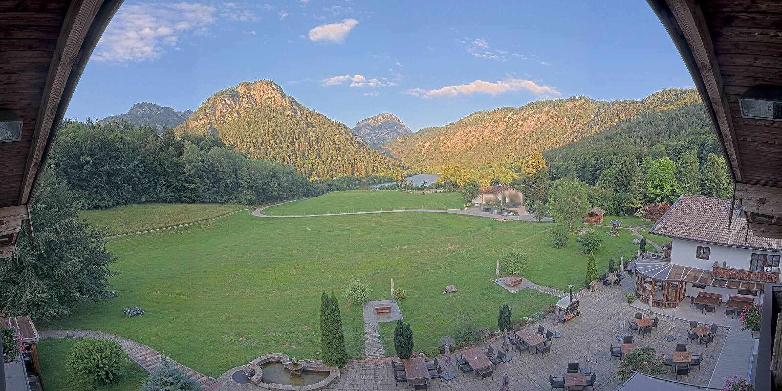 Archiv Foto Webcam Bad Reichenhall: Hotel Seeblick am Thumsee