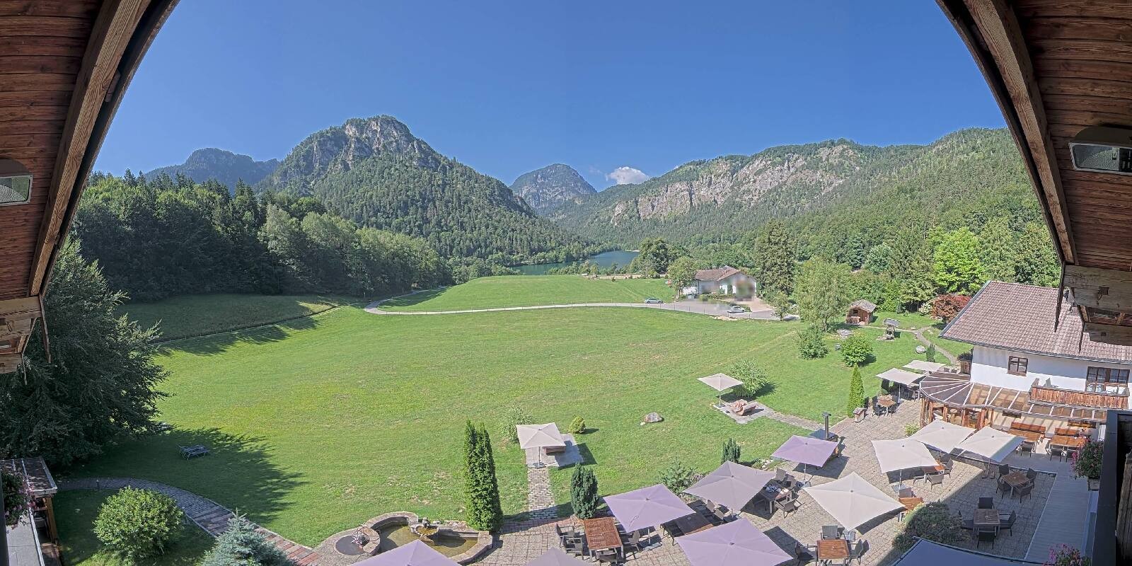 Archiv Foto Webcam Bad Reichenhall: Hotel Seeblick am Thumsee